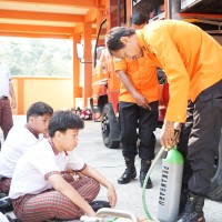 Kegiatan Outdoor Study Kelas IX A & B ke BASARNAS Pekanbaru | SMP METTA MAITREYA